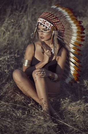 luxurious native women